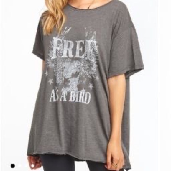 Show me your MuMu free as a bird oversized tee - Picture 1 of 5